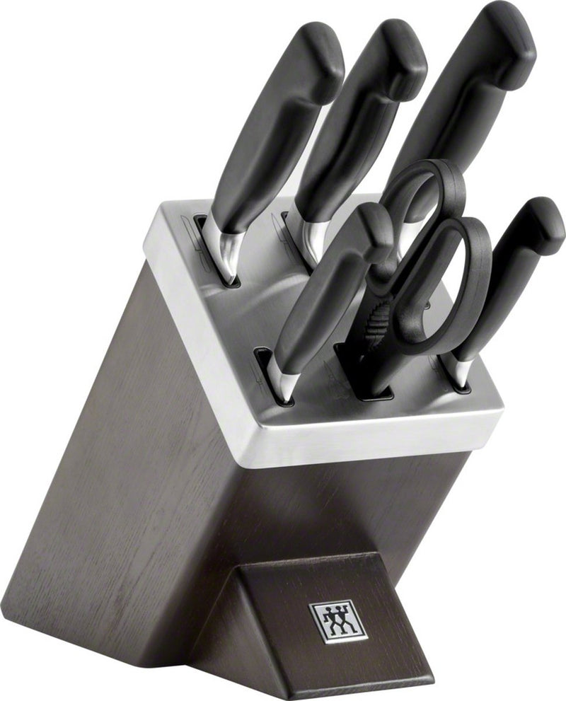 Zwilling Henckels Zwilling Four Stars Ceppo portacoltelli autoaffilanti da 7 pezzi