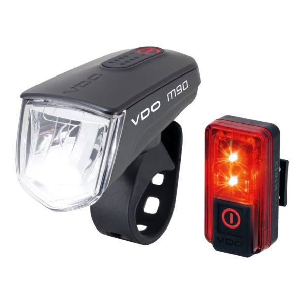 Juego de iluminación VDO Eco Light M90 USB + Red Plus USB