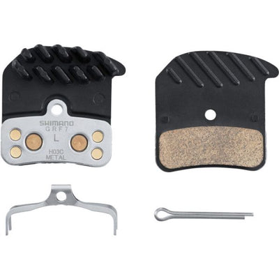 Shimano schijfremblokken h03c disc br.pad shim.h03c metal sintered cool.fins