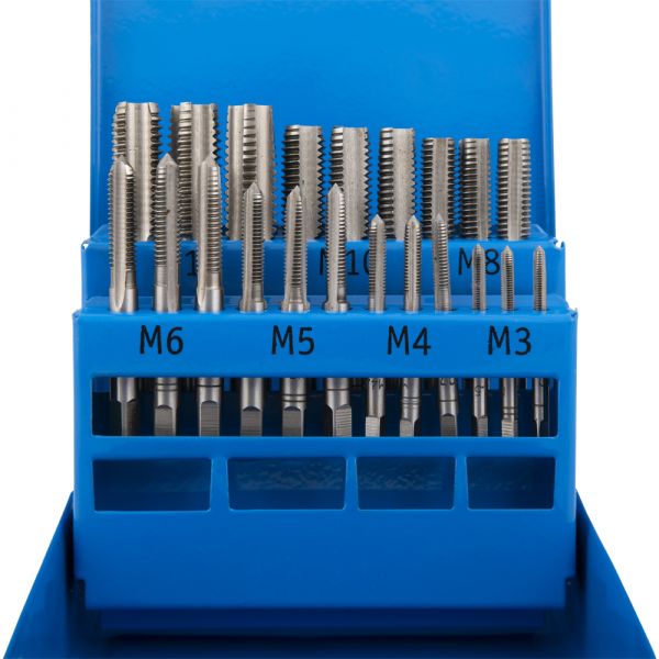 Tapset filo 21 pezzi M3-M12