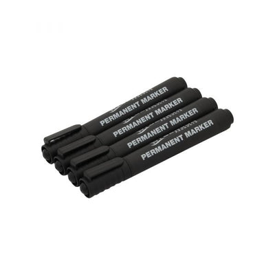 Set di 4 marcatori neri