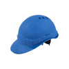 Casco di sicurezza blu