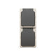 AC wall socket. 2-time+ra Vertik.