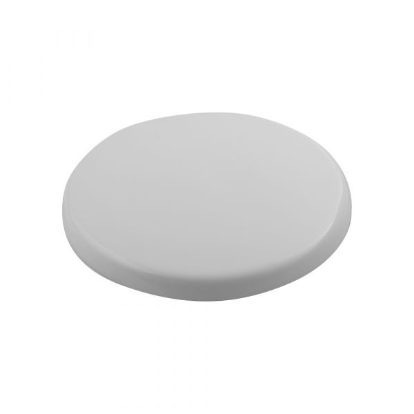 Piatto a soffitto bianco