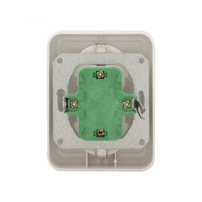 Ac Wandcontactdoos 2v + ra