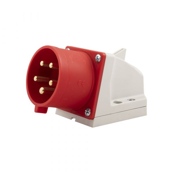 Gp cee 5p 32a 400v opb wcd rood met pennen - 6315177