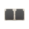 Ac stopcontt 2 x waterdicht