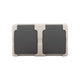 Ac stopcontt 2 x waterdicht