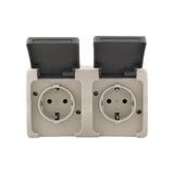 AC Socket 2 x impermeable - afbeelding 2