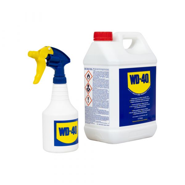 WD40 5 with spray bottle 5-liter