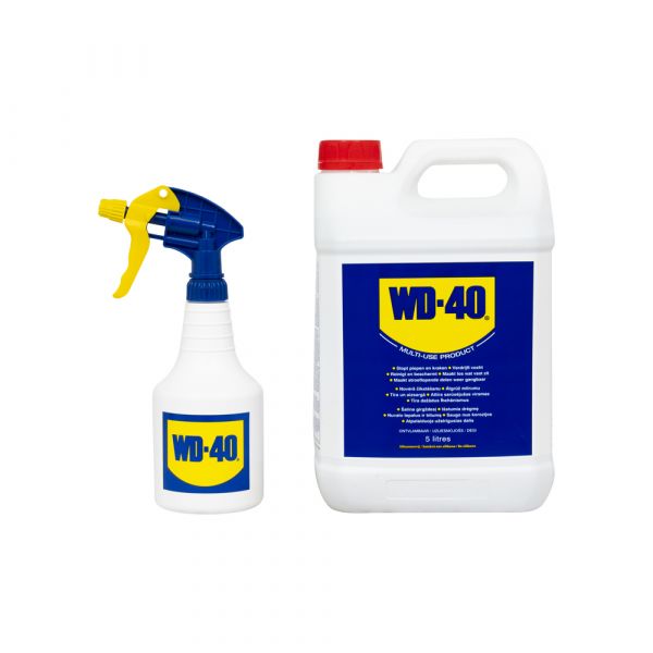 WD40 5 con flacone spray 5 litri