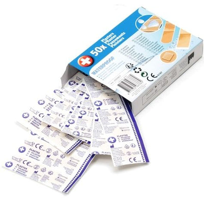 Pleister assortiment 50 delig