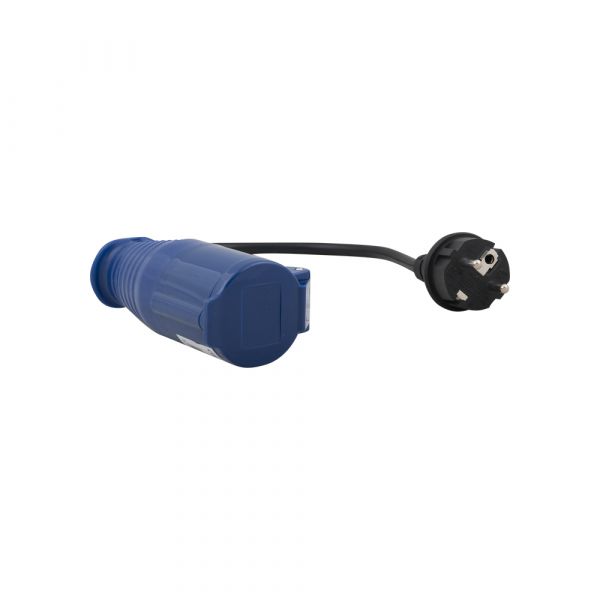 Adaptador cee enchufe camping