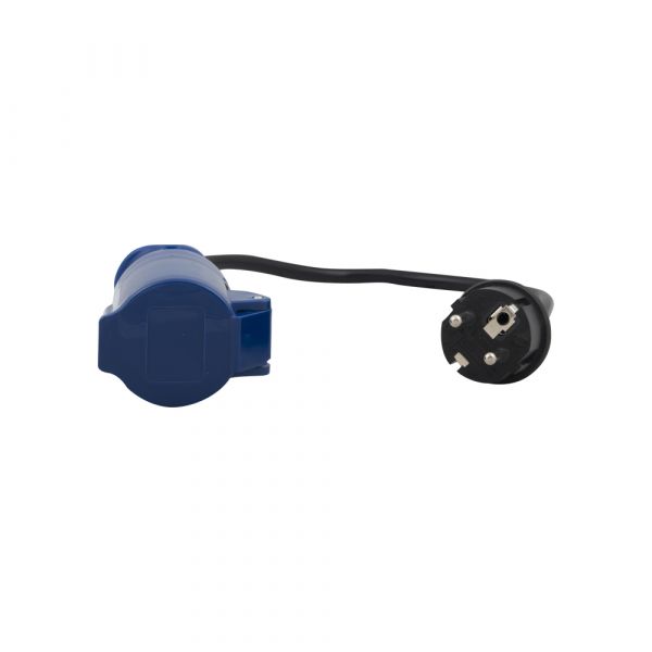 Adaptador cee enchufe camping