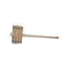 Martello da giardino eurotool quadrato con manico 110cm mm