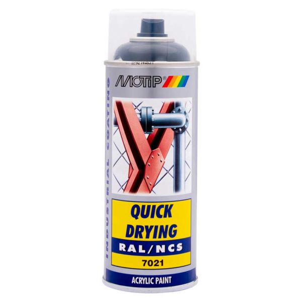 RAL7021 industrial, autobús 400 ml.