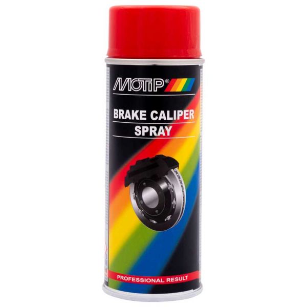 Caliper spray red