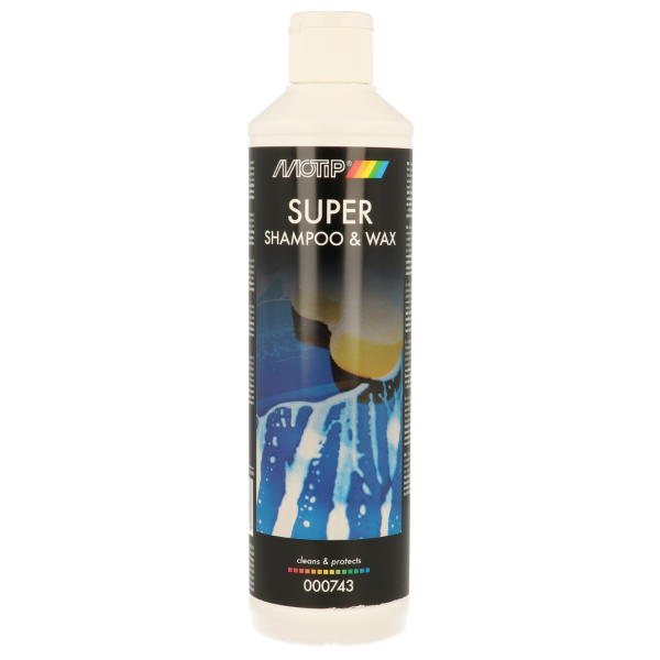 Super shampoo wax 500ml motip