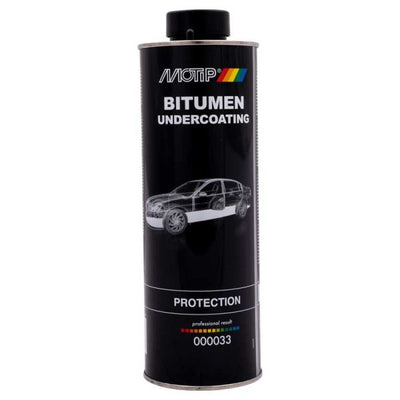 Bitumen coating, 1000 ml. motip