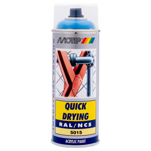 RAL5015 industrial 400 ml. Motip