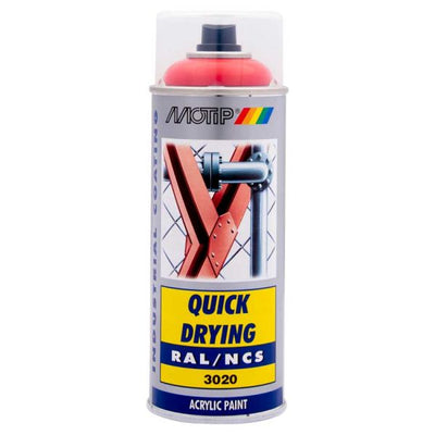 RAL3020 industriale 400 ml. Motip