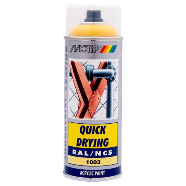 RAL1003 industrial 400 ml. Motip