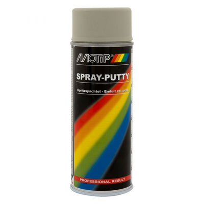 Relleno de aerosol beige gris