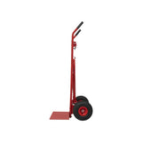 Steekwagen rood + steunwiel.* - afbeelding 4