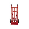 Truck a mano rosso + ruota di supporto.