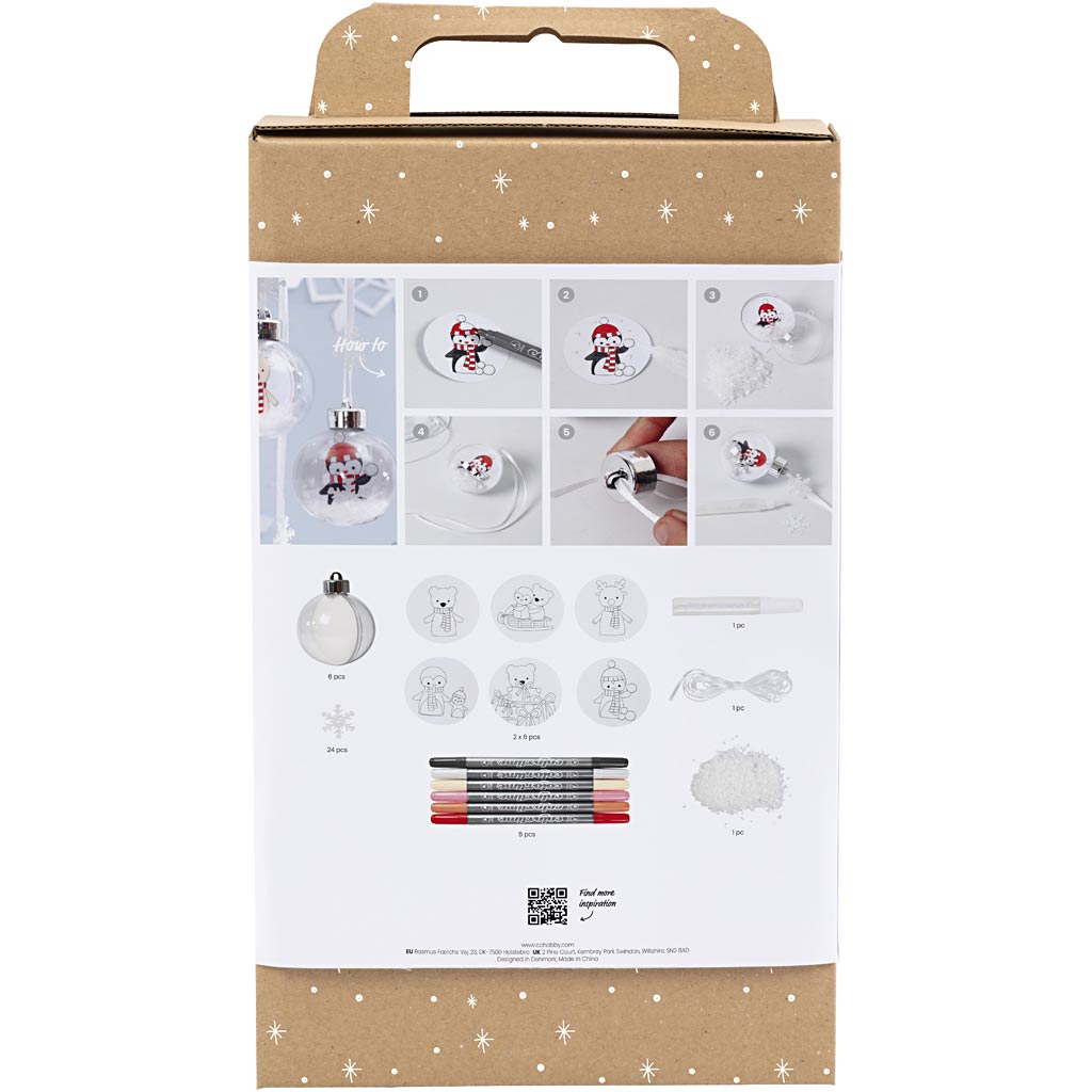 Creativ company coloring hobby set, 1 box