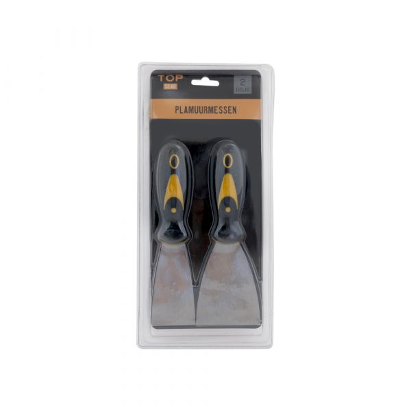 Coltelli da stucco a 2 pezzi, gomma
