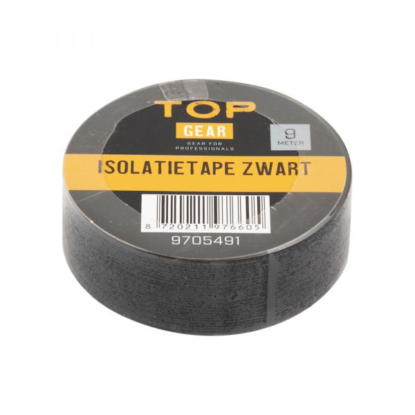 Cinta de aislamiento Sr vin Pvc Black 18 mm de ancho por 10 piezas