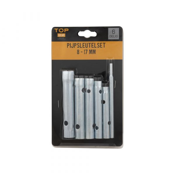 Teclas de tubería Set 8 17 mm 6 jugadas