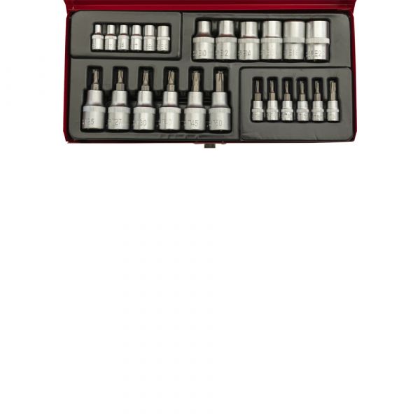 Cap +Bitset 25 dlg 1 4 +1 2 Torx