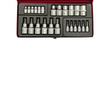 Dop+bitset 25 dlg 1 4 +1 2 torx* - afbeelding 2