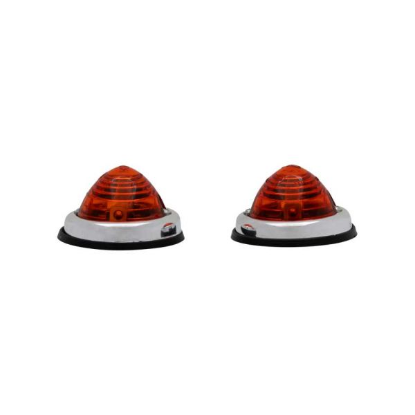 Posizionare lampada arancione, 2 pezzi