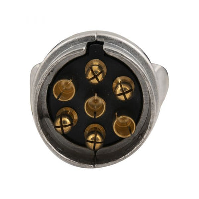 TrailerGear Trailergear Plug 7 Polig Metal, Blister