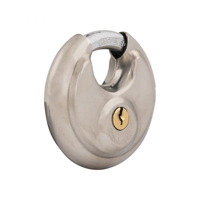 TrailerGear Trailergear Discutir bloqueo de acero inoxidable endurecido 70 mm