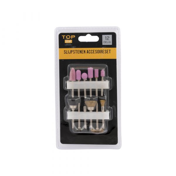Set di accessori per mattoni acuminanti topgear 12 -pezzi