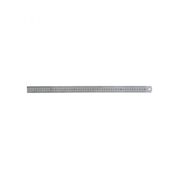 Righello 50 cm. acciaio inossidabile