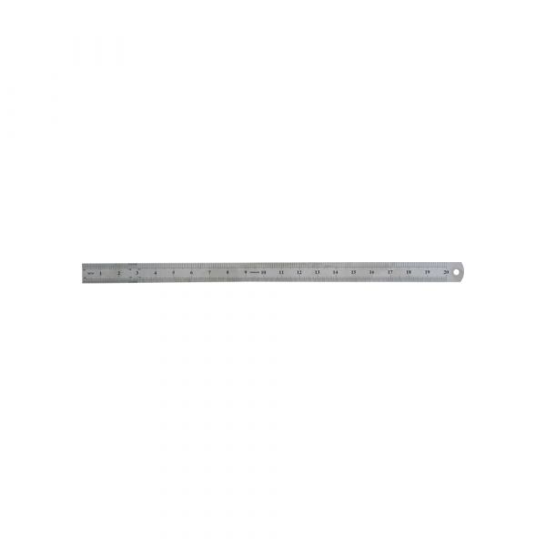 Righello 50 cm. acciaio inossidabile