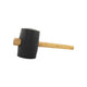 Rubber hammer, 1250 grams, round