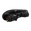 Cavo a spirale 7 p. + Tappi 12v