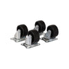 Trailergear trailergear 4 x zwenkwiel 40 mm. nero