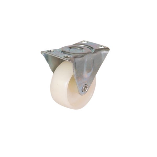 Bok+Zwenkwiel 50 mm, bianco