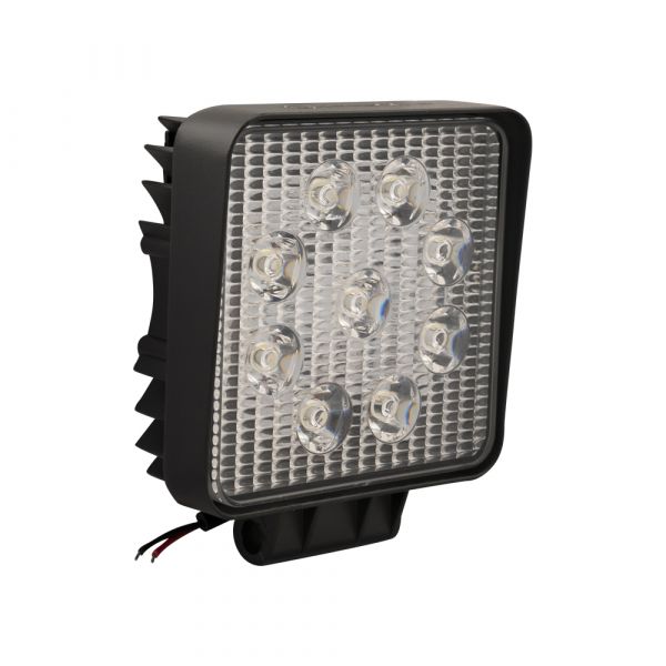 Faro da lavoro per rimorchio 9 LED quadrato