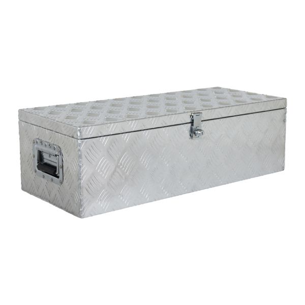 Box in alluminio 760x330x245 mm.