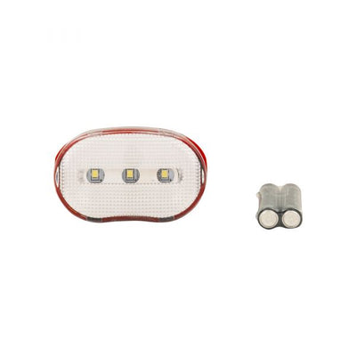 Lámpara de bicicleta 3 leds blanco