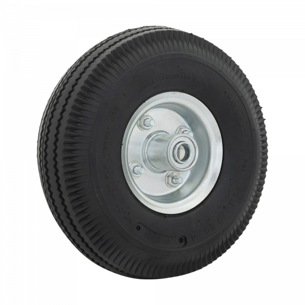 Ruota 350x10 axgat 16 mm. pneumatico