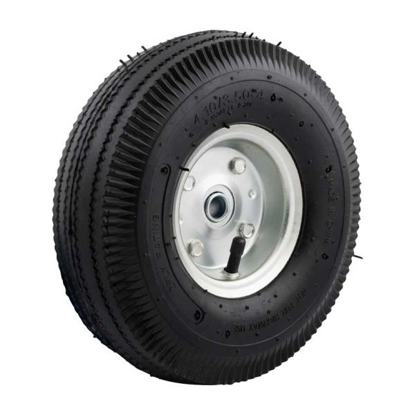 Ruota 350x10 axgat 16 mm. pneumatico